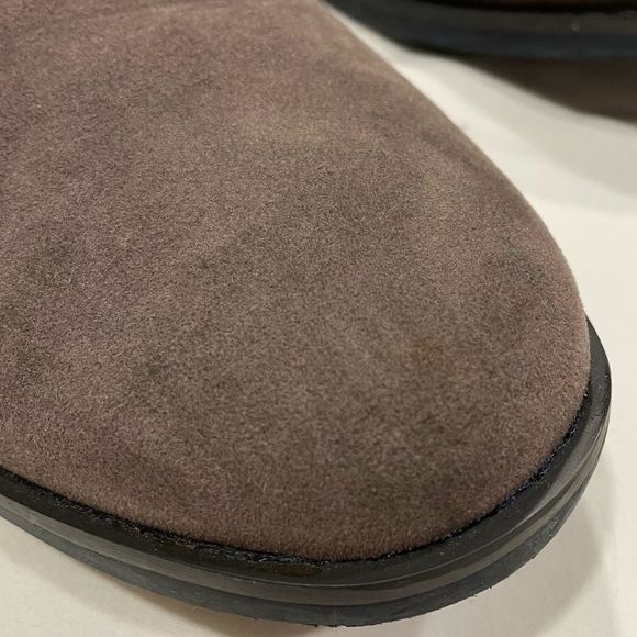 Mens‎ Brown Suede Boots - Picture 4 of 16